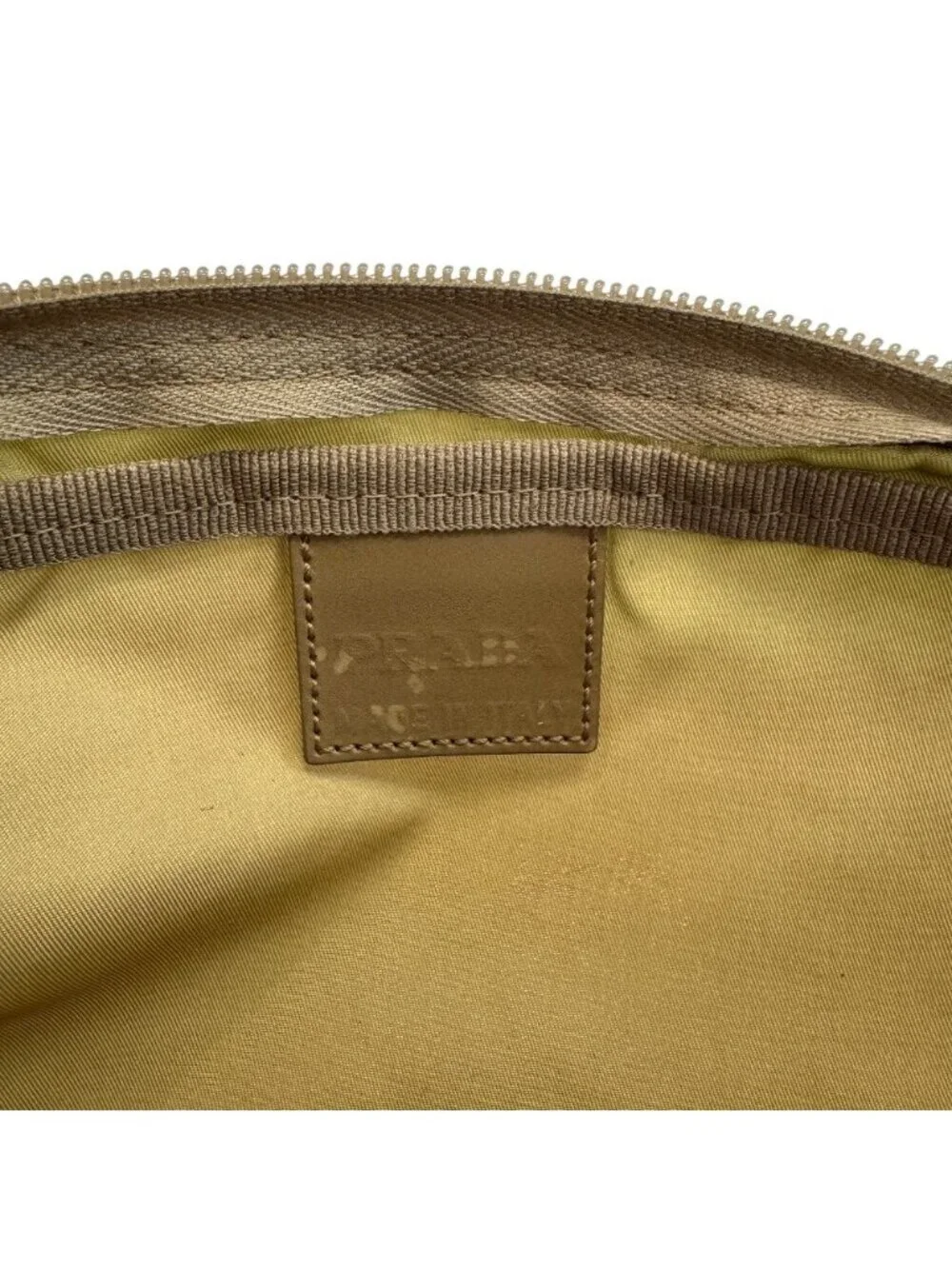 Prada Case Triangle Logo Pouch